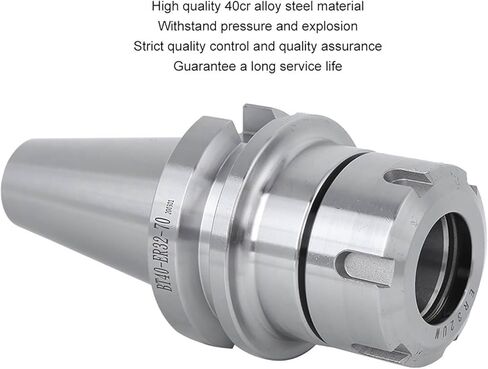 40cr BT40-ER32-70 Toolholder Chuck for Milling Accessories, CNC Milling Tool Holder with Collet in Saudi Arabia