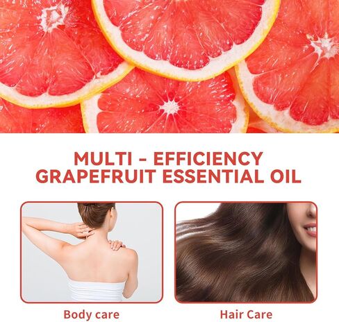 زيت الجريب فروت العطري للبشرة - زيت الجريب فروت الطبيعي للعناية بالشعر والوجه والعناية بالبشرة والعلاج العطري وتدليك فروة الرأس والجسم وصناعة الصابون بنفسك. in Kuwait