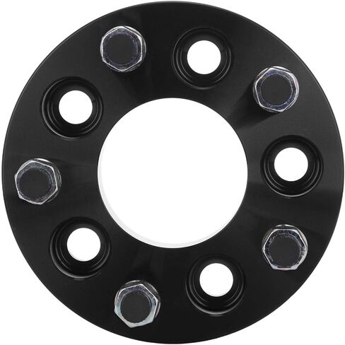 4PK 5x4.5" Wheel Spacers, 71.5mm Centric Hub Bore, 1/2-20 Studs Thread, 1.25" For Jeep Cherokee XJ KJ KK 1984-2013, For Ford Edge 2006-2014, Explorer 1990-2018, Mustang 1994-2014, Ranger 1983-2012 in Saudi Arabia