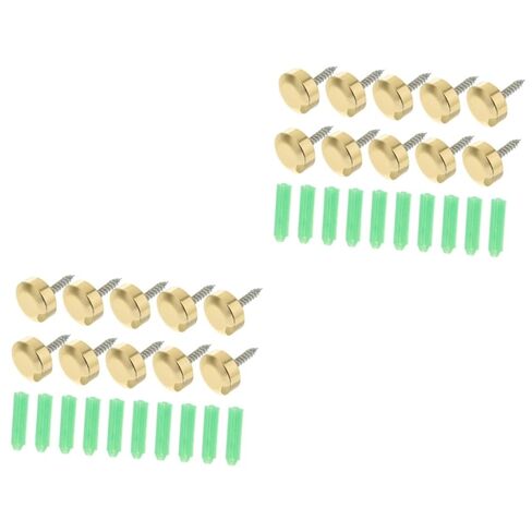 Angoily 30pcs Mirror Decor Screws Wall Decor Mirrors Advertising for Construction in Saudi Arabia
