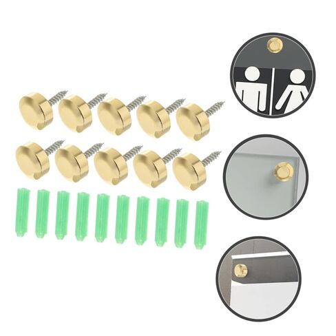 Angoily 30pcs Mirror Decor Screws Wall Decor Mirrors Advertising for Construction in Saudi Arabia