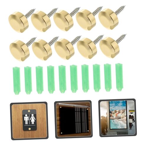 Angoily 30pcs Mirror Decor Screws Wall Decor Mirrors Advertising for Construction in Saudi Arabia