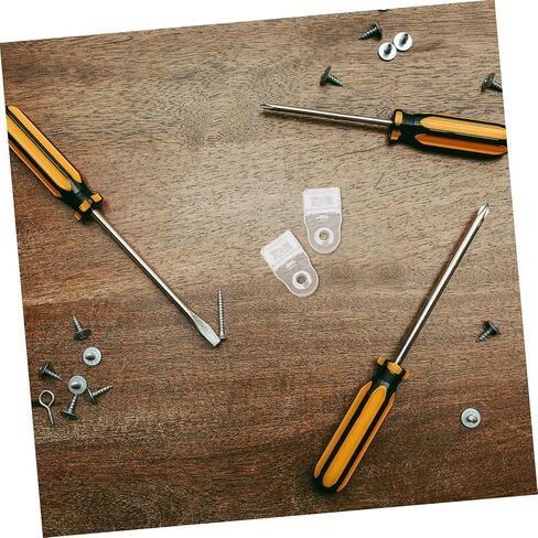 OSALADI 20pcs Effortless Mounting Clamps Wardrobe Fixing Clips Glass Door Holders for Furniture and Cabinets in Saudi Arabia