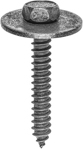 منتجات au-ve-co Auveco 21865 Tapping Screw M4.8-1.61 x 32mm، Hex Head SEMS، لكرايسلر 6509539-AA (الكمية: 50) in Saudi Arabia