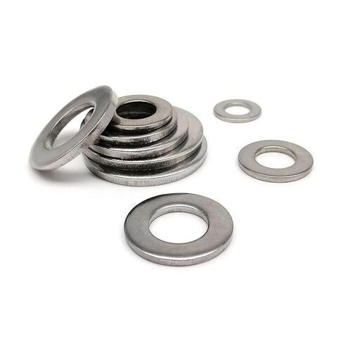 Flat Washer Plain Gasket Ring Spacer A2-70 304 Stainless Steel M1.6 M2 M2.5 M3 M3.5 M4 M5 M6 M8 M10 M12 M14 M16 M24(5pcs M22) in Saudi Arabia