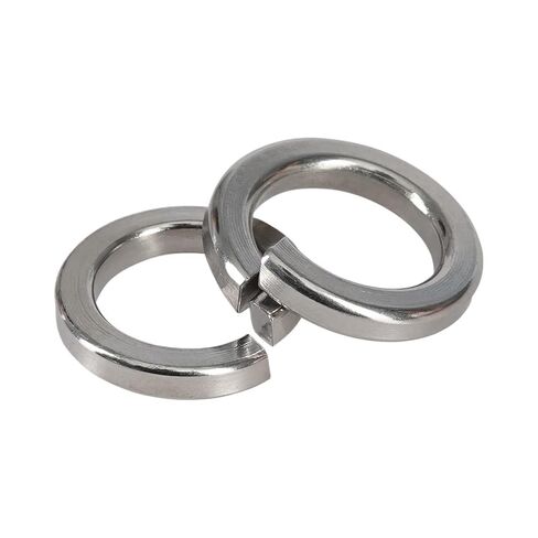 304 Stainless Steel Spring Split Lock Washer Elastic Gasket M1.6 M2 M2.5 M3 M4 M5 M6 M8 M10 M12 M14 M16 M18 M20 M22 M24 M27 M30(M2 (500Pcs)) in Saudi Arabia