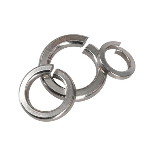 304 Stainless Steel Spring Split Lock Washer Elastic Gasket M1.6 M2 M2.5 M3 M4 M5 M6 M8 M10 M12 M14 M16 M18 M20 M22 M24 M27 M30(M2 (500Pcs)) in Saudi Arabia