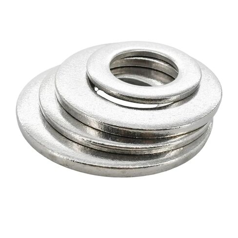 Flat Washers 304 Stainless Steel Large O Ring Gasket Metalworking Smooth Spacers Thickness 0.3mm 0.5mm 0.8mm 1mm 2mm 3mm(M6x12x1.5 (50Pcs)) in Saudi Arabia