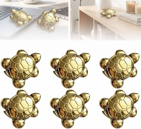 Pyrite Tortoise, Pyrite Crystal Turtle, 27mm Mini Pyrite Turtle Crystal Animal Tortoise Pendants Necklace Carved Stone for DIY Gift Decor (2pcs) in Saudi Arabia