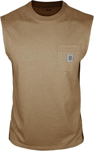 Men's Casual Solid Tank Tops Muscle Athletic Gym Tanks Plain Workout Tank Tops Cap Sleeves Work T-Shirts Blouse in Saudi Arabia