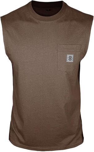 Men's Casual Solid Tank Tops Muscle Athletic Gym Tanks Plain Workout Tank Tops Cap Sleeves Work T-Shirts Blouse in Saudi Arabia