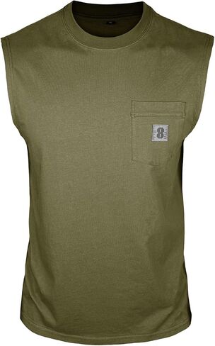 Men's Casual Solid Tank Tops Muscle Athletic Gym Tanks Plain Workout Tank Tops Cap Sleeves Work T-Shirts Blouse in Saudi Arabia