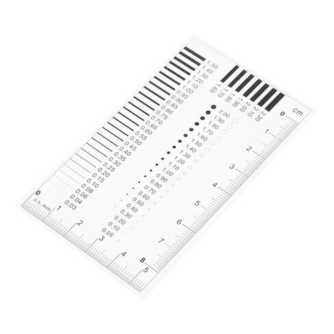 ERINGOGO High Precision Scratch Ruler Transparent Defect Measuring Tool for Line and Surface Flaw Detection User Friendly Design for Versatile Measurement Applications in Saudi Arabia