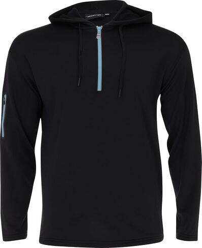 The Weather Co Men's Activewear Golf Hoodie Black L in Saudi Arabia