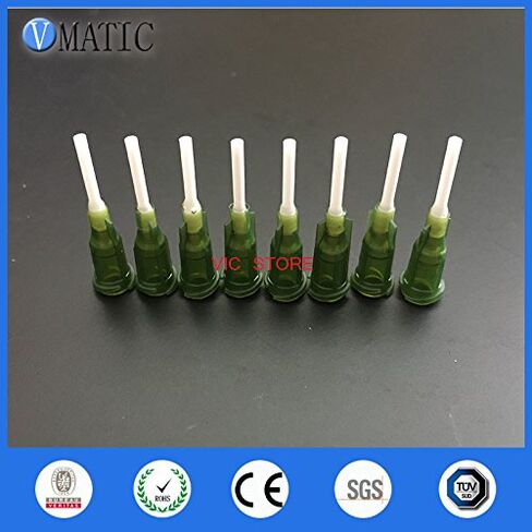 100Pcs Flexible Tips 14G 1/2 Inch Luer Lock Blunt Plastic Dispense Needles in Saudi Arabia