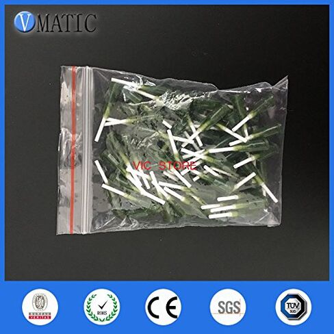 100Pcs Flexible Tips 14G 1/2 Inch Luer Lock Blunt Plastic Dispense Needles in Saudi Arabia