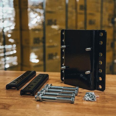 Trailer Valet 5X Mounting Bracket – 8 x 8 Inch Steel Frame Mount for Quick Attachment and Detachment – Includes Stow Pin and Bolts – Compatible 5X Trailer Movers in Kuwait