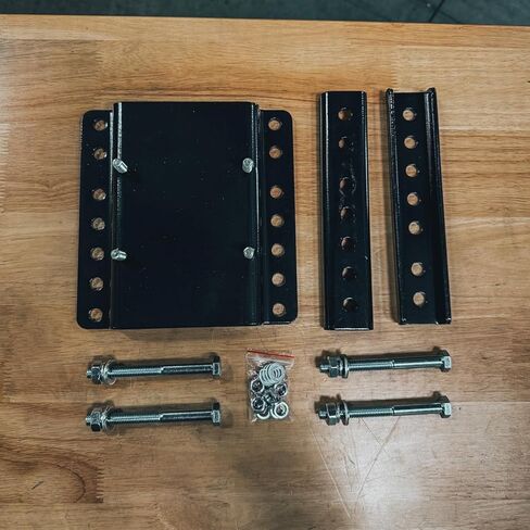 Trailer Valet 5X Mounting Bracket – 8 x 8 Inch Steel Frame Mount for Quick Attachment and Detachment – Includes Stow Pin and Bolts – Compatible 5X Trailer Movers in Kuwait