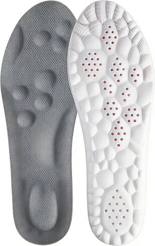 نعال ستيبرز للرجال والنساء - حشوات دعم قوس الإسفنج الذكي لتخفيف التهاب اللفافة الأخمصية، نعال داخلية مبطنة ممتصة للصدمات لأحذية العمل والجري الدائمة in Kuwait