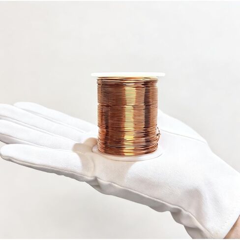 99.9% Pure Copper Wire, 18 Gauge(1mm), 200 Feet(61m),1 Pound Spool,Solid Copper Wire for Jewelry Making,Crafts, Electroculture Gardening Antenna, Science Projects,Dead Soft in Saudi Arabia