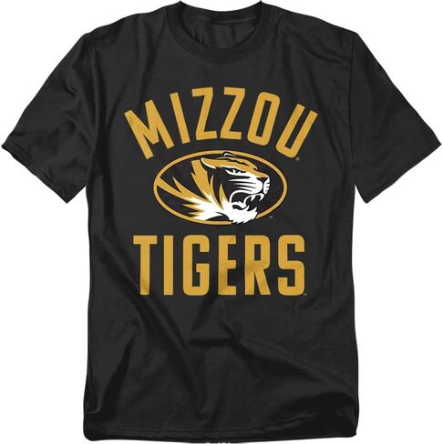 جامعة ميسوري الرسمية Mizzou النمور شعار للجنسين الكبار تي شيرت in Saudi Arabia