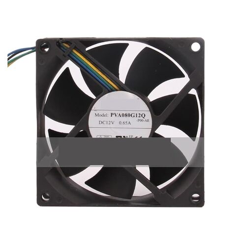 مروحة تبريد PVA080G12Q DC12V 0.65A 8 سم 8025 4-PIN 80x80x25MM in Kuwait