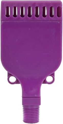 فوهة نفخ الهواء الموسعة ذات الصف المزدوج 1/4 خيط ذكر ABS (فتحتان أرجوانيتان) in Kuwait