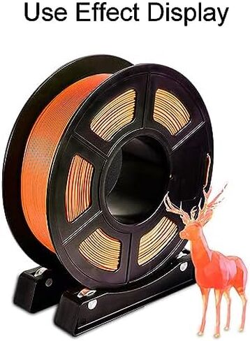 3D Printer Filament Spool Holder Rack ABS Material Smooth Sliding Design for PLA ABS TPU Filament Spools Universal Storage Shelf Tray in Saudi Arabia