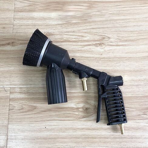 آلة السفع الرملي المحمولة سعة 28 جالونًا، آلة السفع الرملي لاستعادة الفراغ، تتضمن ملحقات فوهة السيراميك، لتنظيف الطلاء وجمع المواد بكفاءة in Kuwait