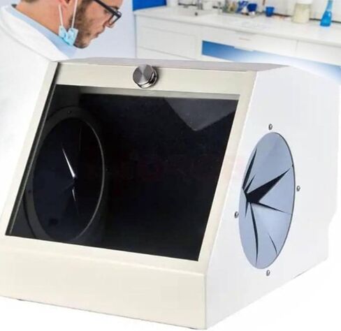 خزانة السفع الرملي المعيارية المزودة بمصدر ضوء LED لاستخلاص الهواء وترشيحه لصناديق غبار مختبر الأسنان لتقليل أضرار الغبار التي قد تلحق بالممارس in Kuwait