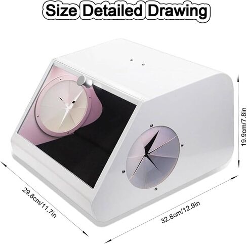 خزانة السفع الرملي المعيارية المزودة بمصدر ضوء LED لاستخلاص الهواء وترشيحه لصناديق غبار مختبر الأسنان لتقليل أضرار الغبار التي قد تلحق بالممارس in Kuwait