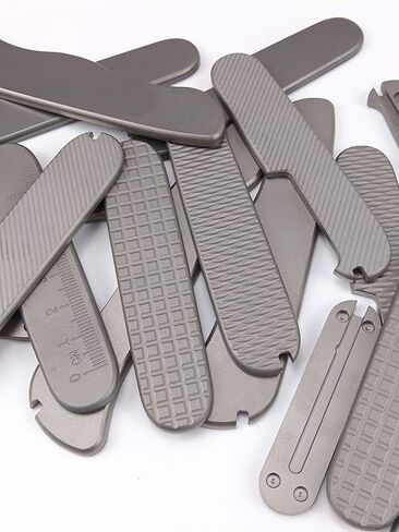 زوج واحد من موازين التيتانيوم استبدال المقبض بنمط قرص العسل بلون السفع الرملي يناسب 91 مم in Kuwait