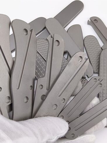 زوج واحد من موازين التيتانيوم استبدال المقبض بنمط قرص العسل بلون السفع الرملي يناسب 91 مم in Kuwait