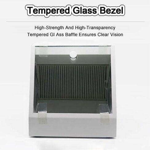 صندوق غبار مختبر الأسنان، أداة تنظيف الأسنان الاحترافية مع مصدر ضوء LED، زجاج مقسى شفاف للغاية لمختبرات الأسنان in Kuwait