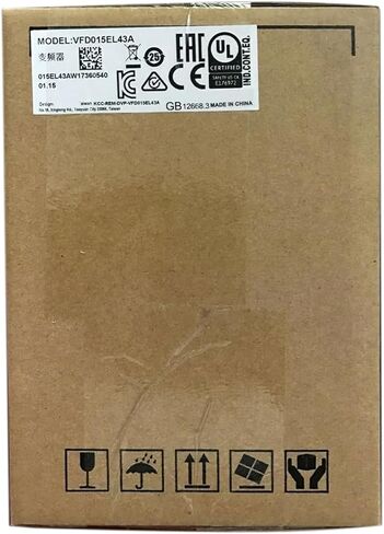 SMOCONE المعجل VFD015EL43A محول التردد العاكس VFD015EL43A مختوم في صندوق مع ضمان لمدة سنة واحدة من المصنع in Kuwait