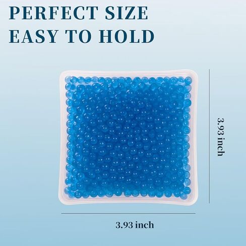Small Gel Ice Pack – Cold Packs for Injuries and Everyday Relief, Gel Ice Packs Reusable for Sore Areas – Soft Flexible Ice Pack Reusable Design for Targeted Cooling Therapy and Convenience in Saudi Arabia