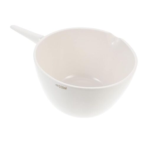 OUNONA Laboratory Evaporating Dish with Handle and Spout 6.10 Inch Round Glass Evaporation Basin for Chemical Solution Concentration and Precise Pouring in Classroom and Lab in Saudi Arabia