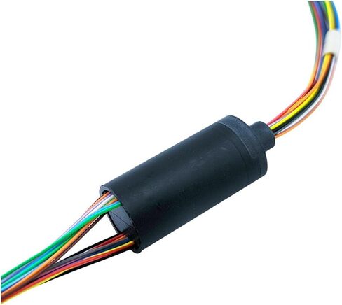 Small Rotating Conductive Slip Ring Signal Collector Ring(WX12-2P05-F 2 Channels 5A) in Saudi Arabia