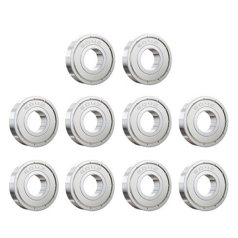 10Pcs 604ZZ Deep Groove Ball Bearings ID 4mm x OD 12mm x Width 4mm 604-2Z Double High Carbon Steel Seal Shielded Deep Groove Ball Bearings Miniature Bearing Industrial Bearing in Kuwait