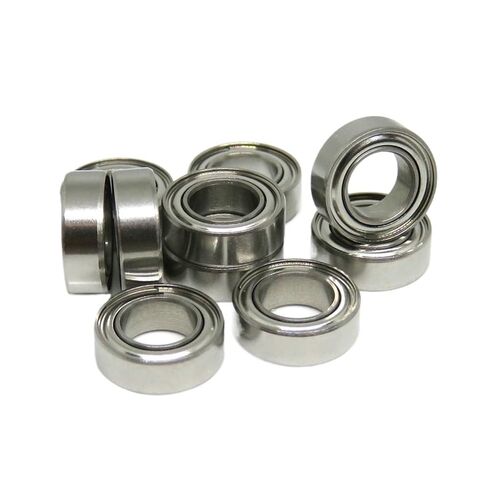 10pcs 3x6x2.5 mm SMR63ZZ CB ABEC7 Stainless Steel Hybrid Si3N4 Ceramic Balls Bearing for Racing Cars(SMR63C-ZZ 3x6x2.5mm) in Saudi Arabia
