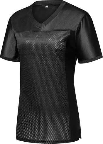 YWIES قميص كرة قدم نسائي فارغ جيرسي شبكي رياضي لكرة القدم، زي رياضي لممارسة الرياضة in Kuwait