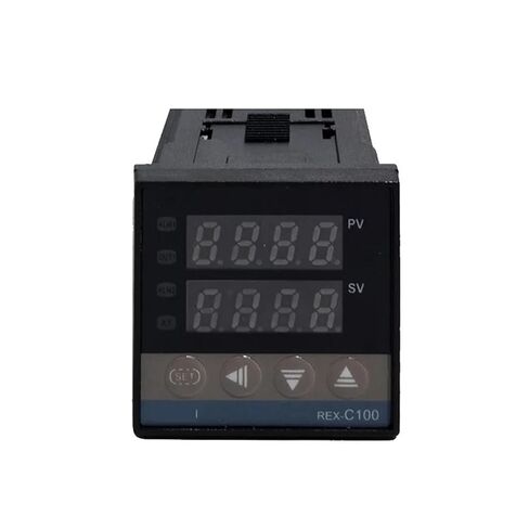 جهاز التحكم بمستشعر درجة الحرارة REX C100 PID K J PT100 نوع مرحل SSR مع خيط M6 مزدوج حراري قطعة واحدة (مجموعة وحدة التحكم، نوع J_Relay Output) in Saudi Arabia