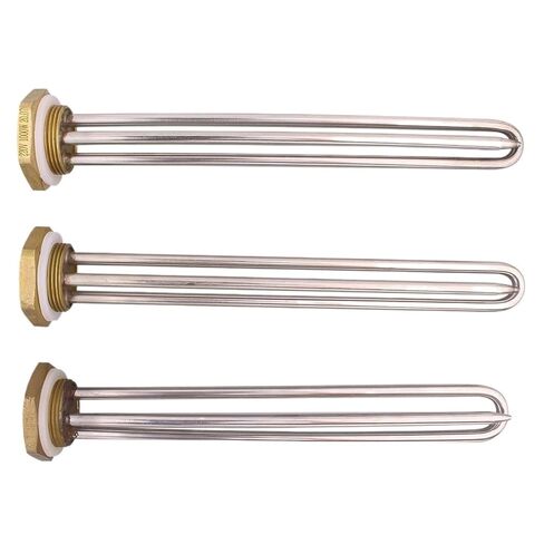 سخان مياه 220 فولت مع أنبوب مسبار DN32/1.25 "عنصر تسخين غاطس 1kw 1.5kw 2kw أنبوب كهربائي in Kuwait