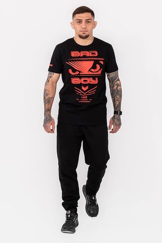 Bad Boy Mens Authentic MMA Fight T-Shirt (US, Alpha, Large, Regular, Regular) Black in Kuwait