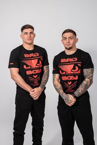 Bad Boy Mens Authentic MMA Fight T-Shirt (US, Alpha, Large, Regular, Regular) Black in Kuwait