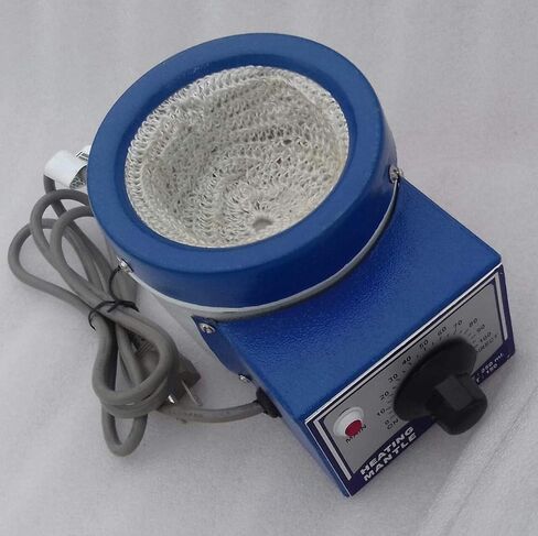 110v Heating Mantle 250mL for Round Bottom Flask 150 Watts Overall Size 20cms x 12.95cm x 12.7cms in Kuwait