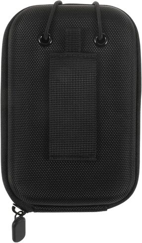 Universal Golf Rangefinder Case, Waterproof EVA Hard Shell Protective Storage Rangefinder Pouch, Shockproof Golf Range Finder Case with Zipper and Belt Clip(Black) in Saudi Arabia