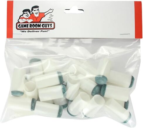 Game Room Guys Pool Billiard Slip On Cue Tips - 14 mm - Set of 25 in Kuwait