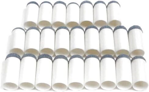 Game Room Guys Pool Billiard Slip On Cue Tips - 14 mm - Set of 25 in Kuwait
