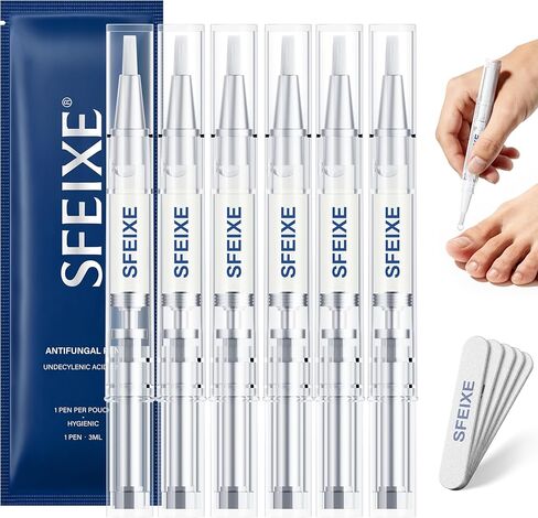FSA Eligible HSA Extra Strength Athlete‘s Foot & Toenail Fungus Treatment Pen – Maximum OTC Antifungal with 25% Undecylenic Acid, Precision Applicator for Itch Relief & Nail Care in Saudi Arabia